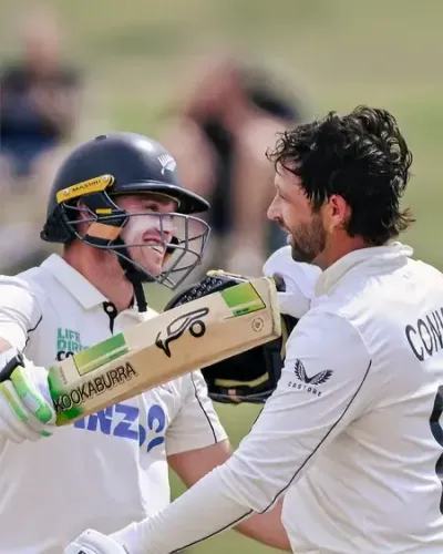 Did Conway and Latham Set a 462-Run Target for West Indies on Day 4?