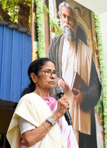 रवीन्द्र जयंती पर ममता का भावपूर्ण संबोधन
