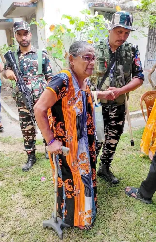 North 24 Parganas: Voting for WB Polls 2nd phase underway