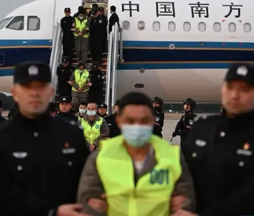 Joint Effort Leads to Repatriation of 40 Chinese Nationals from Thailand Amid Illegal Immigration Crackdown