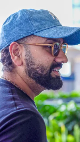 Mumbai: Rohit Sharma Spotted At Airport