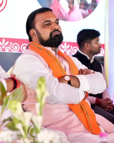 मुंगेर के तेतिया ग्राम पंचायत में सम्राट चौधरी का संबोधन