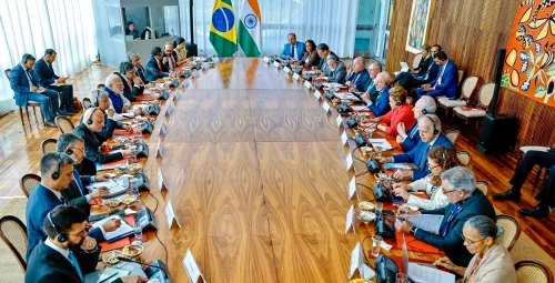 Brasília: Prime Minister Modi and Brazilian President Lula da Silva Meet