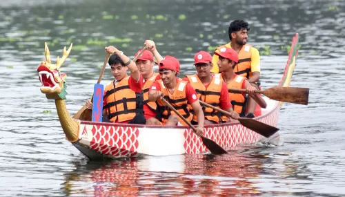 Dragon Boat Races in Kolkata