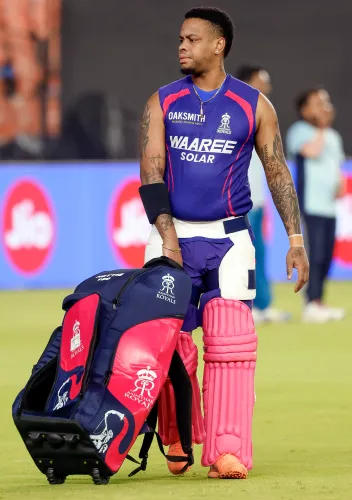Ahmedabad: Training Session of Gujarat Titans and Rajasthan Royals