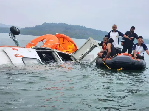 ICG saves 7 individuals following Pawan Hans helicopter incident near Mayabandar Harbour