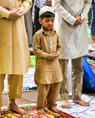 New Delhi: Final Friday Prayers at Jama Masjid