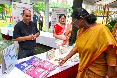 New Delhi: President Droupadi Murmu inaugurates 'Bachpan – Bal Parisar' at President's Estate