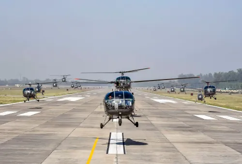 भारतीय वायुसेना ने 132 हेलीकॉप्टर यूनिट के 40 वर्ष पूरे किए