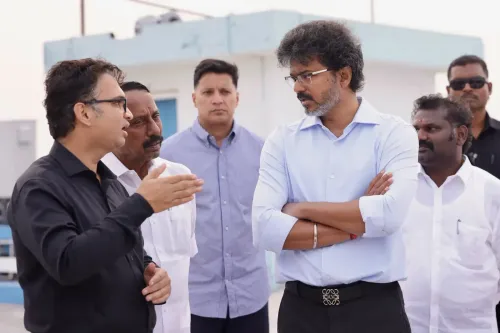 Kancheepuram: C. Joseph Vijay Inspects Chembarambakkam Lake