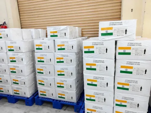 New Delhi: India sends 8 MT consignment of medicines to Bolivia