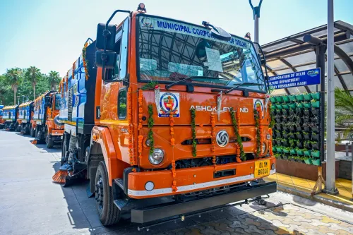 New Delhi: Mechanical Road Sweepers Flagged Off