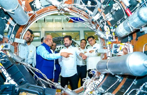 CM Revanth Reddy flags off Skyroot's Vikram-1 rocket hardware in Rangareddy