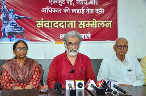 पटना में दीपांकर भट्टाचार्य की प्रेस वार्ता — CPI ML Liberation का बयान