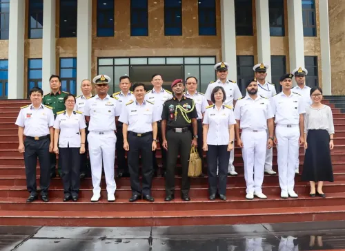 Cam Ranh: INS Sagardhwani Concludes Visit To Vietnam