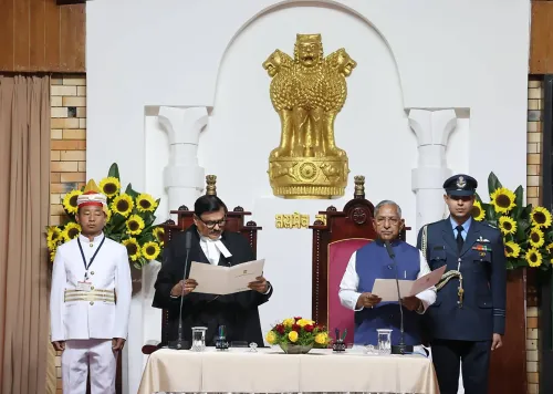 Khoima: Nand Kishore Yadav Takes Oath as the New Governor of Nagaland