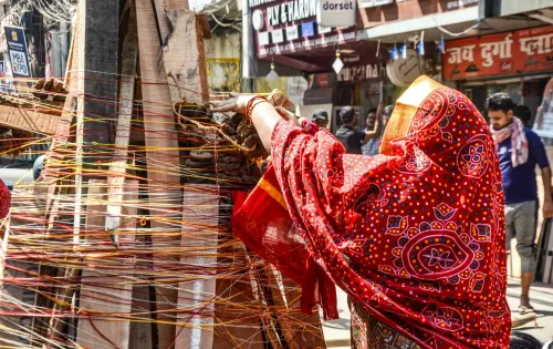 Patna: Women Celebrate Holika Dahan Traditions