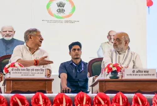अमित शाह और राजीव रंजन सिंह: सहकारिता मंत्रालय स्थापना दिवस