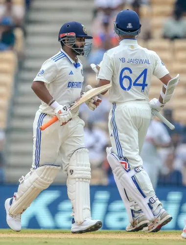 Fourth Test: Jaiswal and Pant Propel India in Pursuit of 340 Runs