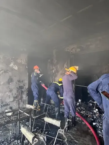 Emergency Response Saves 50 Residents in Ahmedabad High-Rise Fire