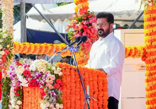 परेड ग्राउंड से रेवंत रेड्डी का तेलंगाना स्थापना दिवस संबोधन