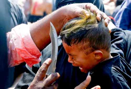 Machilipatnam: Muslims Participate in Muharram Rituals
