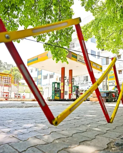 बेंगलुरु में आपूर्ति में बाधा के बीच LPG स्टेशन