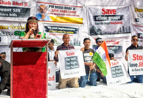 New Delhi: NAD Demonstrates at Jantar Mantar