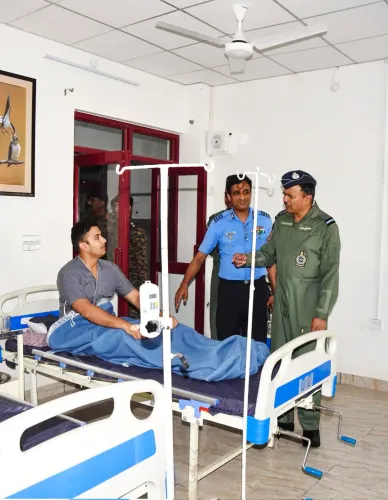 नए स्टेशन मेडिकेयर सेंटर का निरीक्षण