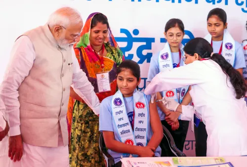 Ajmer: PM Modi Inaugurates HPV Vaccination Initiative