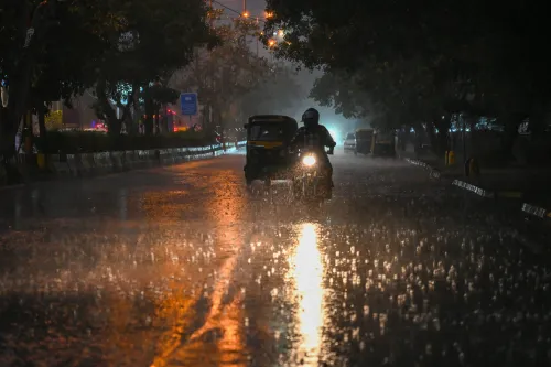 Showers Provide Relief from the Heatwave in New Delhi