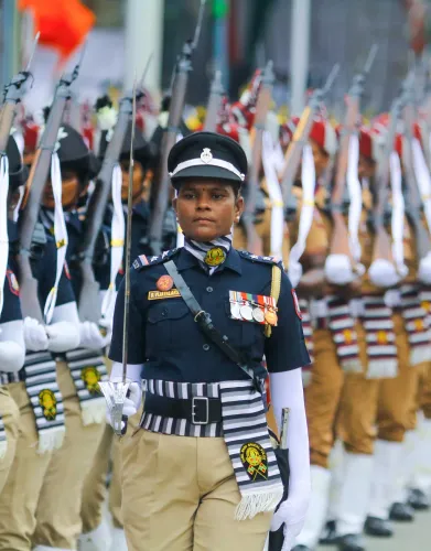 Chennai: Full dress rehearsal Independence Day celebrations