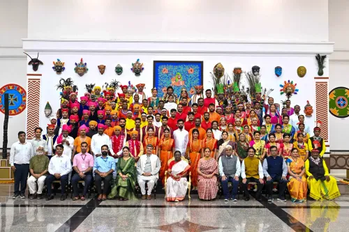 New Delhi: Folk Artists at Rashtrapati Bhavan Cultural Centre