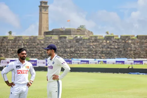 Galle: India-Sri Lanka Test Trophy Photoshoot