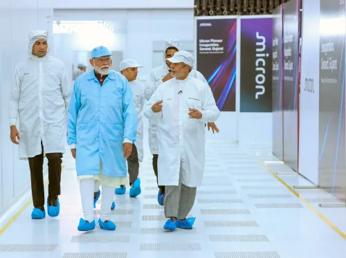 Sanand: PM Modi inaugurates Micron Semiconductor plant in Sanand