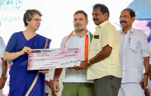 वायनाड: कांग्रेस द्वारा आवासीय आधारशिला समारोह