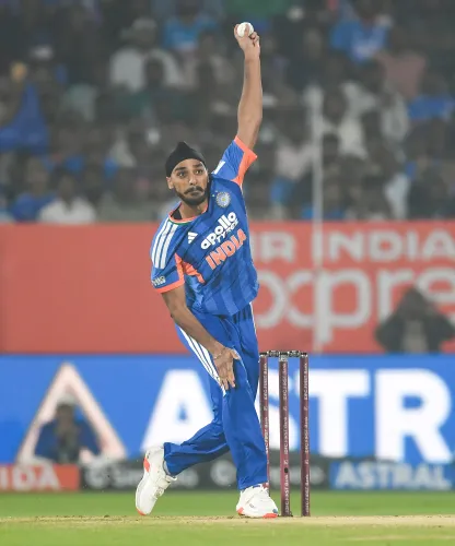How Did Arshdeep Singh Achieve a Five-Wicket Haul as India Defeated New Zealand by 46 Runs?