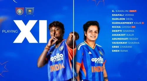 Did Kamalini Make Her Debut as Sri Lanka Opts to Bowl in Thiruvananthapuram?