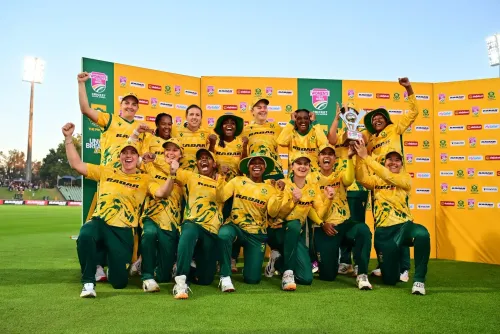 Wolvaardt's unbeaten 92 seals South Africa's 4-1 series win over India Women