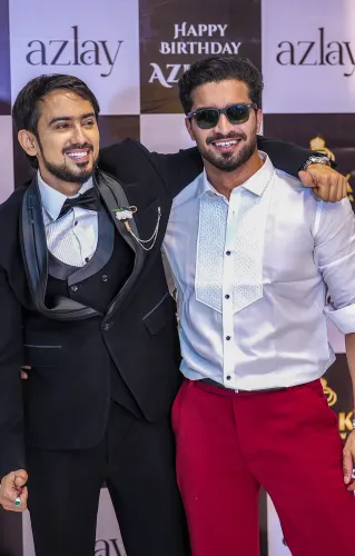 अदनान शेख का बेटे अज़लान की बर्थडे पार्टी में जोशीला अंदाज़
