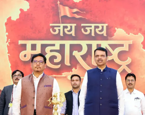 Devendra Fadnavis, Conrad Sangma lay foundation stone for new Meghalaya House