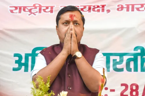Patna: Nitin Nabin participates in Kayastha Mahasabha gathering
