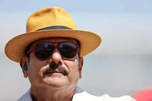 रवि शास्त्री की 5वें T20I से पहले द रोज़ बाउल में उपस्थिति