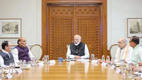 New Delhi: PM Narendra Modi Leads Senior Meeting on Energy Resources