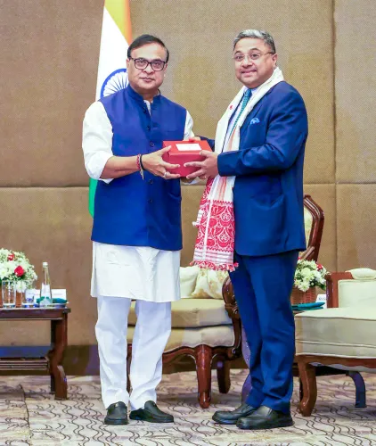 Guwahati: Himanta Biswa Sarma meets EU delegation
