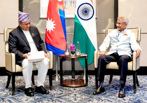 New Delhi: S. Jaishankar Meets Nepal Foreign Minister Shisir Khanal