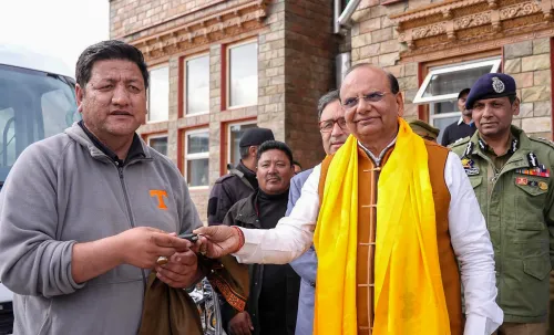 Leh: LG Ladakh flags off luxury buses