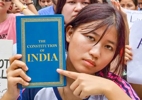 Agartala: Students protest in support of Sonam Wangchuk