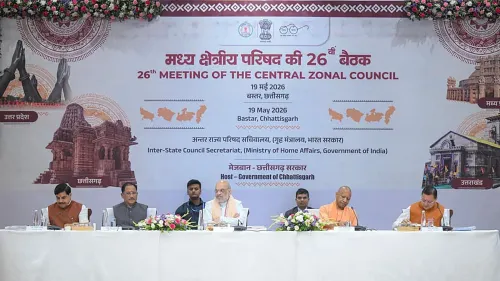 अमित शाह की अध्यक्षता में जगदलपुर में केंद्रीय क्षेत्रीय परिषद