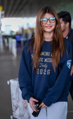 Mumbai: Sreeleela Spotted at Airport